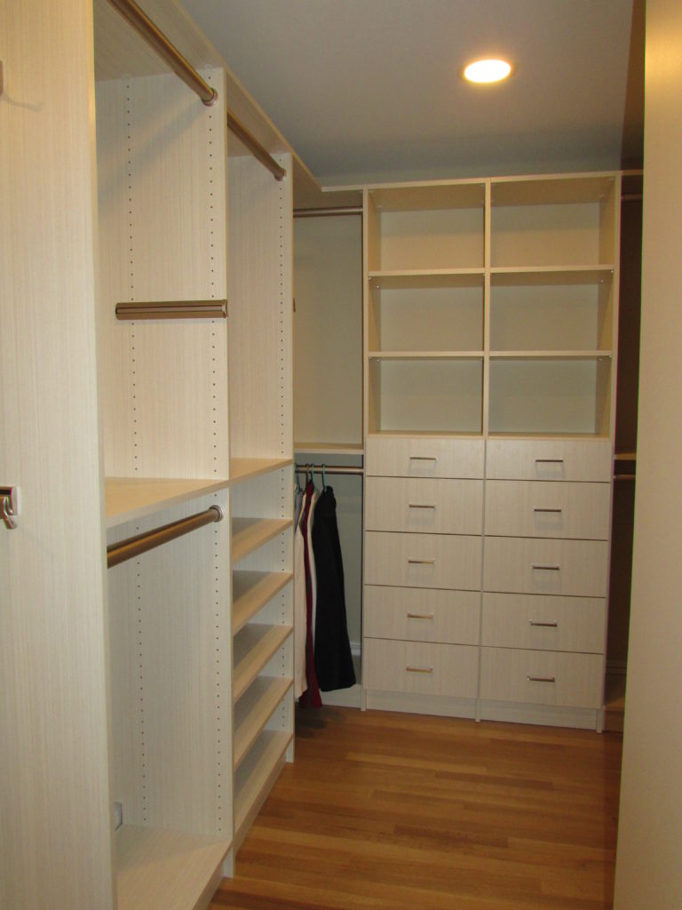 My home has small closets, where do I store everything?