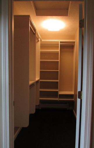 Annie’s Master Bedroom closet After