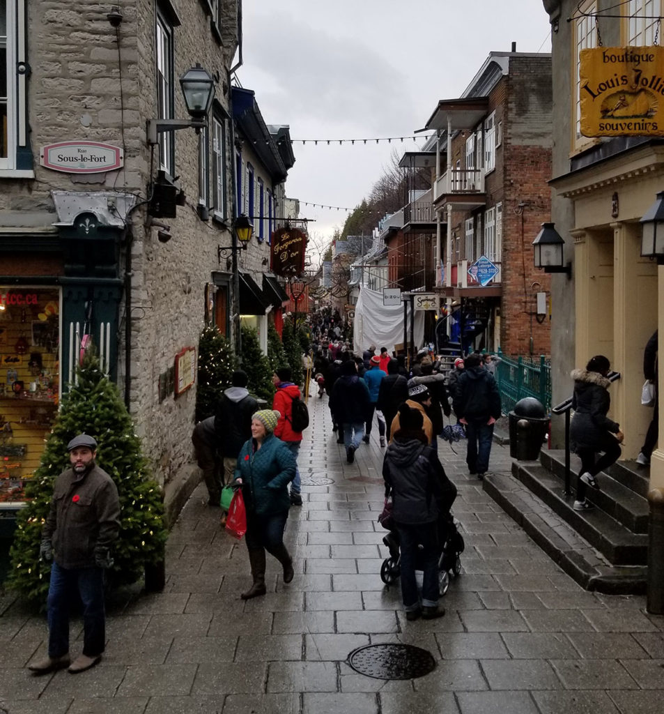 People walking on the street