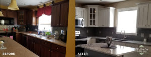Before and After Kitchen Redesign